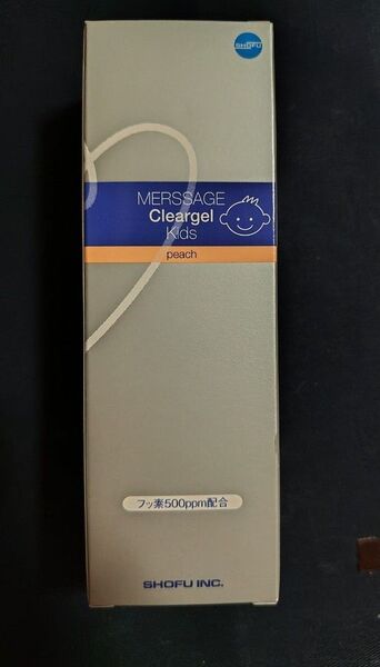 松風 メルサージュ クリアジェルキッズ フッ素配合口腔ケアジェル 60g 1個