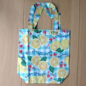 夏 レモン トートバッグ