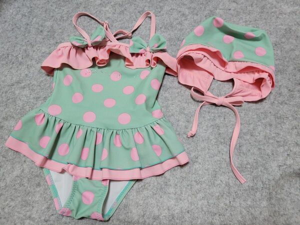 水着 女の子 ベビー 2点セット