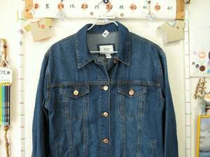 ! clothes 2731_P5! long sleeve Denim jacket ( denim jacket ) FOREVER 21 four ever 21 size М Used ~iiitomo~