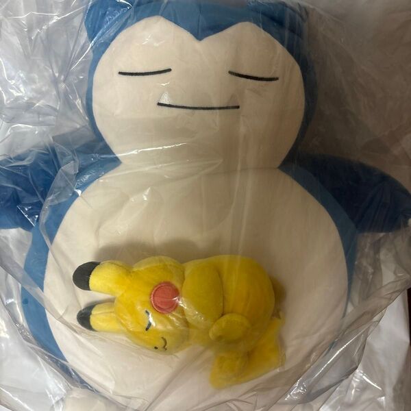 もっちりぬいぐるみ Pokmon Sleep おやすみカビゴン&ピカチュウ