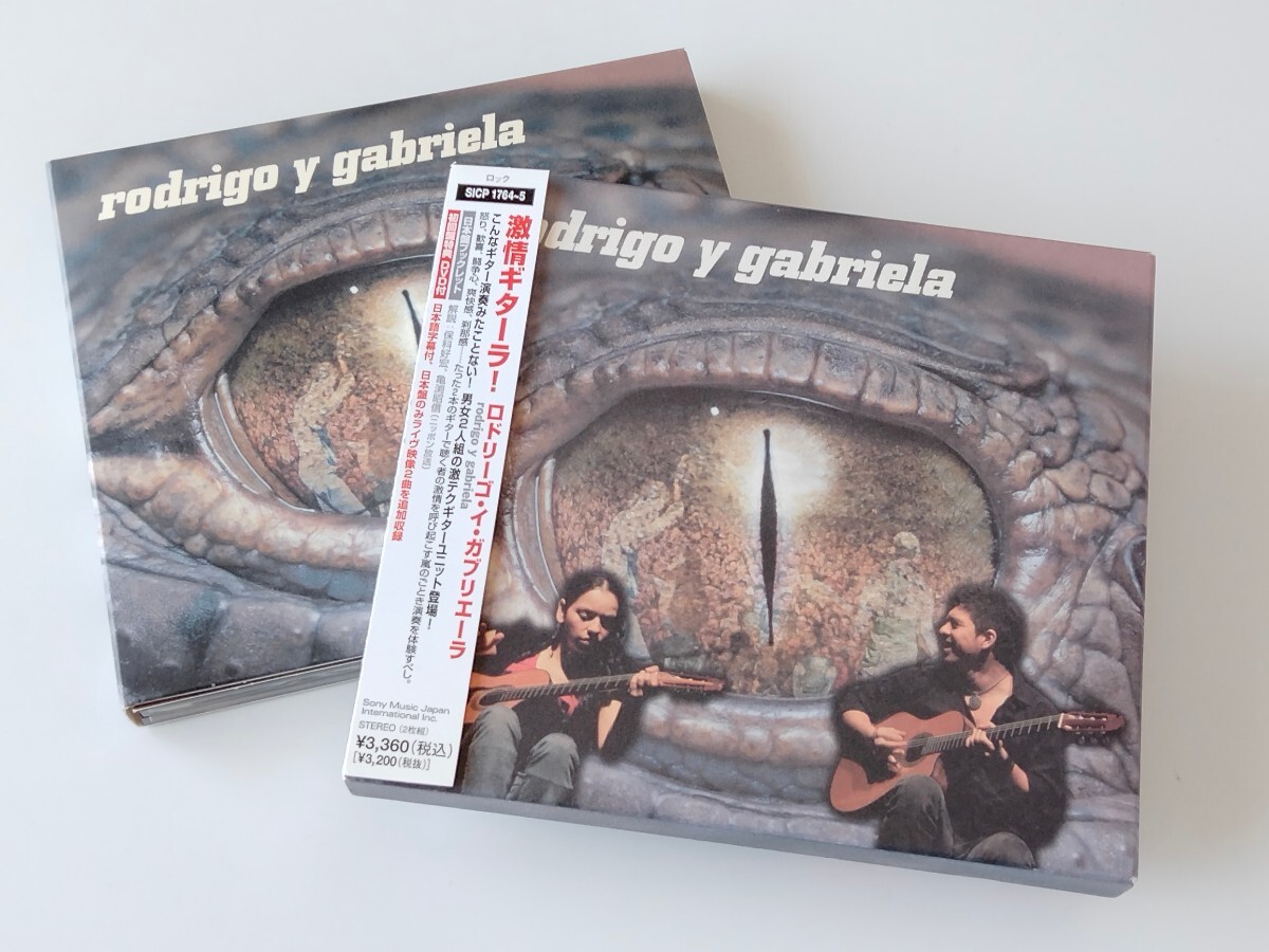 [ первый раз BOX specification /DVD есть / прекрасный товар ]rodo Lee go*i*ga желтохвост e-larodrigo y gabriela / ультра . гитара la! с лентой CD/DVD SICP1764/5 лодка la&LIVE изображение 