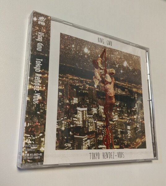 MR 匿名配送 CD King Gnu Tokyo Rendez-Vousv 通常盤 4547366379884 キングヌー