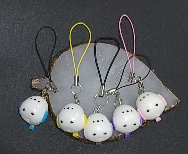 【ハンドメイド】シマエナガ キーホルダー セット売り