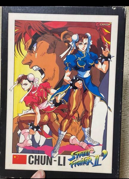 ストリートファイターⅡジグソーパズルSTREET FIGHTERⅡ 華麗なる戦い レア 希少 ゲーム チュンリー