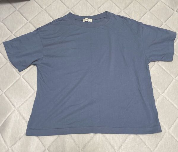 IENA イエナ alvana 青 ブルー フリーサイズ 半袖 Tシャツ