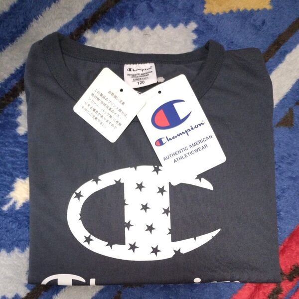 新品 タグ付き Champion チャンピオン 半袖Tシャツ 120サイズ