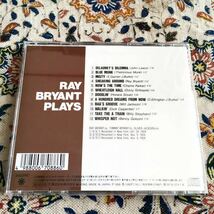 レイ・ブライアント/ピアノ・トリオ/PIANO TRIO/トミー・ブライアント/オリヴァー・ジャクソン/RAY BRYANT PLAYS/名盤/1959年_画像3