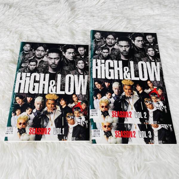 HiGH&LOW SEASON2 全3巻 DVD レンタル落ち