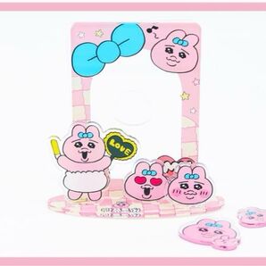韓国限定 おぱんちゅうさぎ トレカアクリルスタンド アクスタ ピンク