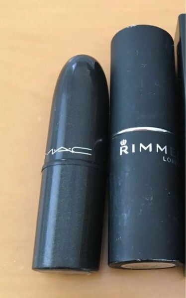MAC マック、RIMMEL リンメル、口紅 ルージュ 2本セット