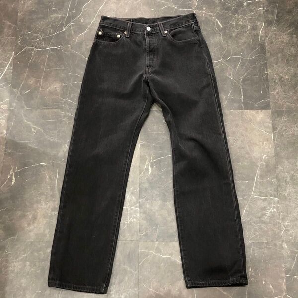 Levi's 501 black denim