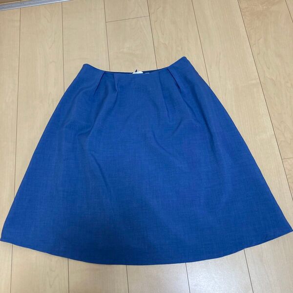 NATURAL BEAUTY BASIC スカート Aラインスカート Lサイズ ひざ丈