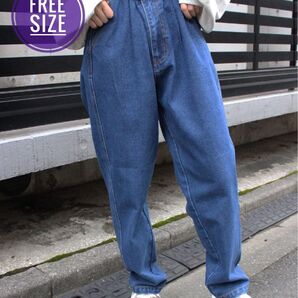 【INGNI】タック入りマムパンツ