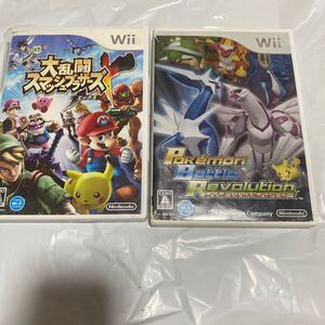 Wii 大乱闘スマッシュブラザーズX ポケモンバトルレボリューション セット 送料無料