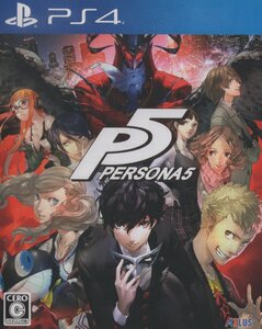 PS4ソフト / ペルソナ5 PERSONA5 / 2016.09.15 / 通常版 / ATLUS / PLJM-80169