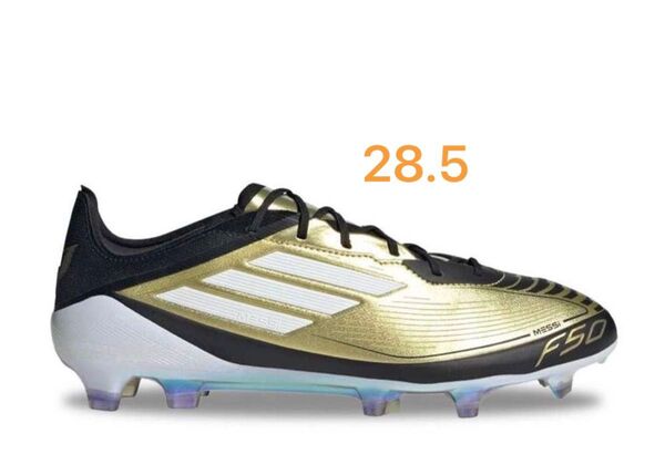 adidas Messi F50 Elite FG "Gold Metallic/Cloud White/Core Black"