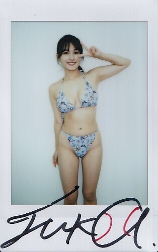 花咲楓香 花咲く季節 直筆サイン入りチェキ H