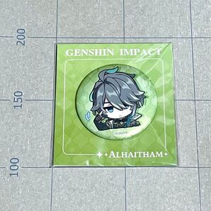原神グッズ アルハイゼン ちびキャラ 缶バッジ 公式正規品 スメール