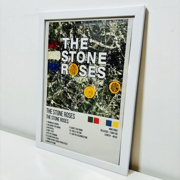 【白額付きポスター】The Stone Roses ザ・ストーン・ローゼズ