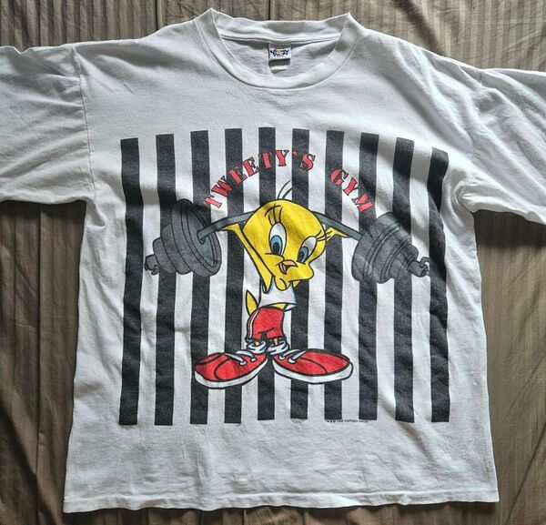 激レア Tweety gym Tシャツ ヴィンテージ ルーニーテューンズ