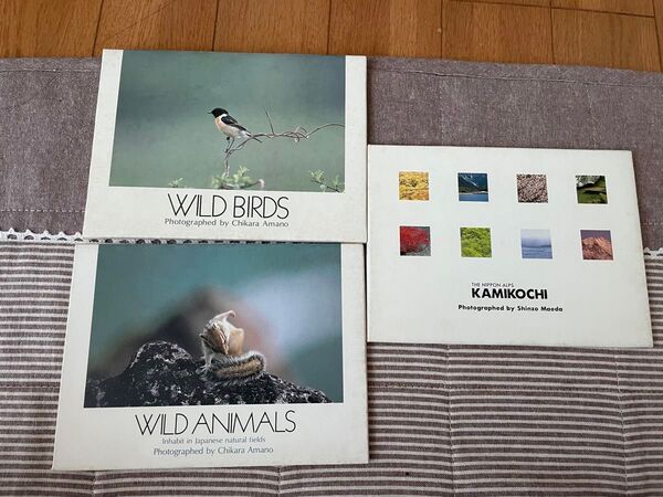 ポストカード 上高地11枚 WILD BIRD12枚 WILD ANIMALS 9枚
