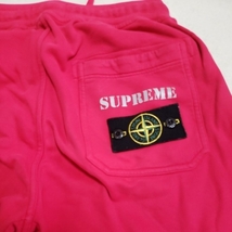 SUPREME STONE ISLAND シュプリーム×ストーンアイランド　スウェットパンツ　S 美　2017_画像2