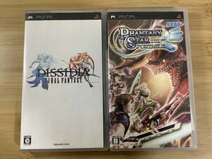 【PSP】 ソフト2本セット ディシディア ファンタシースター