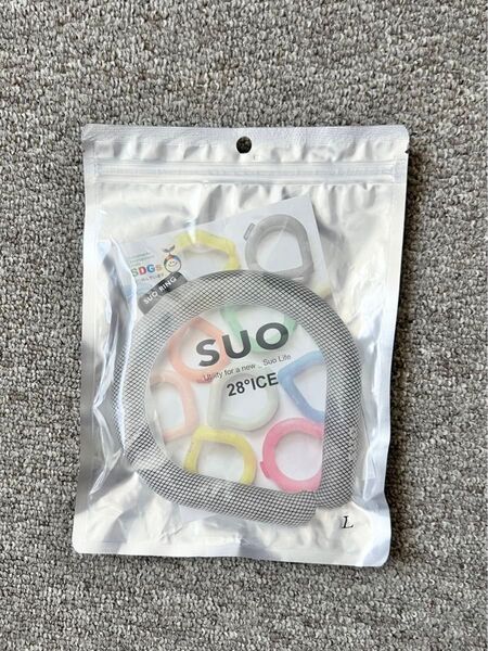 SUO 28°ICE COOL RING アイスリング ブラック