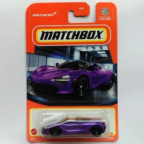 マクラーレン McLaren 720S SPIDER スパイダー マッチボックス MATCHBOX ミニカー