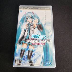 PSP 初音ミク Project DIVA extend ゲームソフト