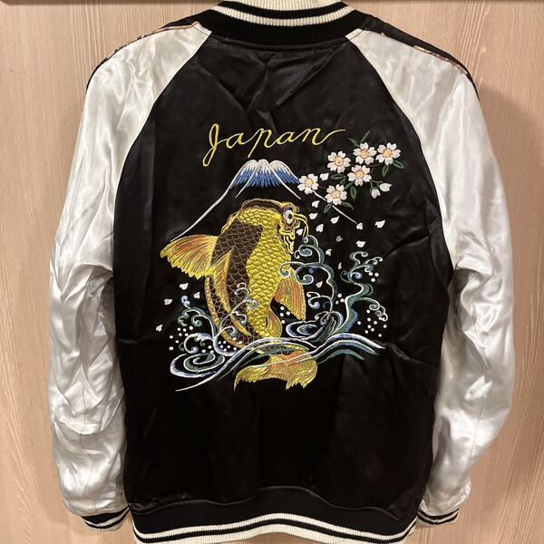 ◆美品◆TEN-NENリバーシブルスカジャン ベロア サイズ弐