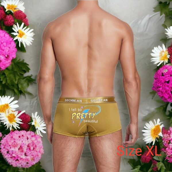 半額セール おしゃれ男子必見! SEOBEAN ローライズボクサー XL 定価2,165円
