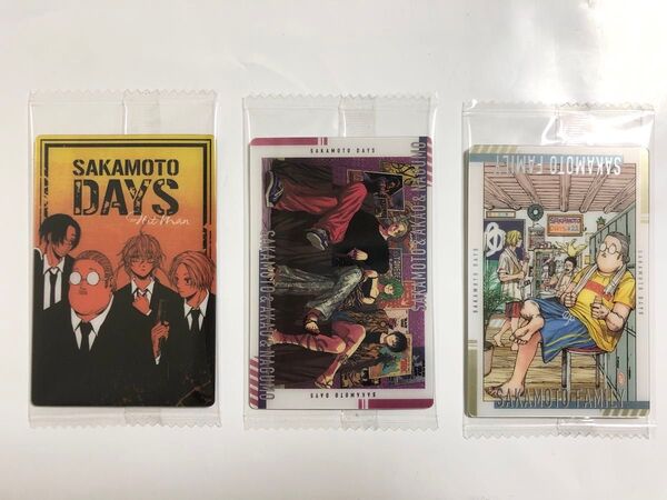 サカモトデイズ SAKAMOTO DAYS ウエハース ビジュアルカード