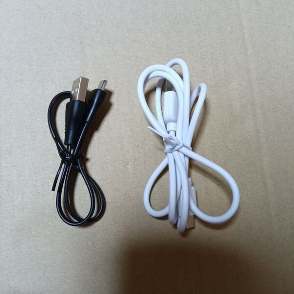2本セット microUSBケーブル 30cm 75cm