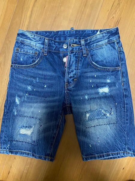 ディースクエアード ショートパンツ 44 デニム