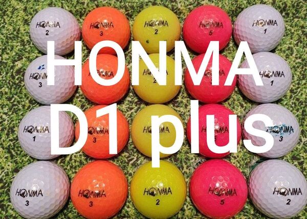 HONMA 本間ゴルフ D1 plus ロストボール ゴルフボール 105