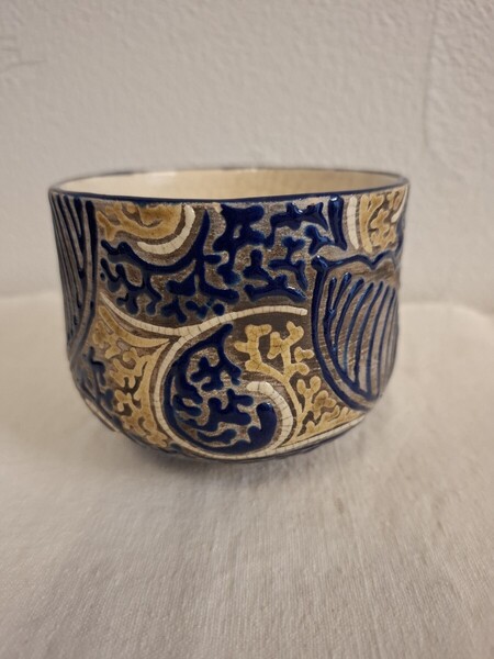 古清水 茶箱用 小服茶碗 約9cm×7.2cm