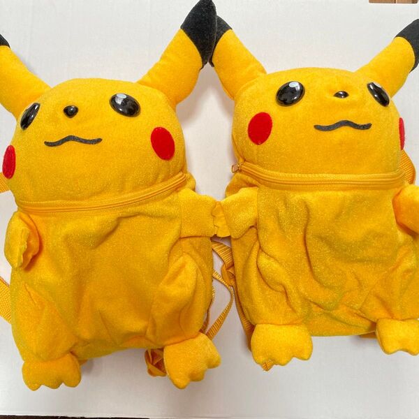 未使用 ポケモン てれびくん ピカチュウ ぬいぐるみ リュック 2点セット