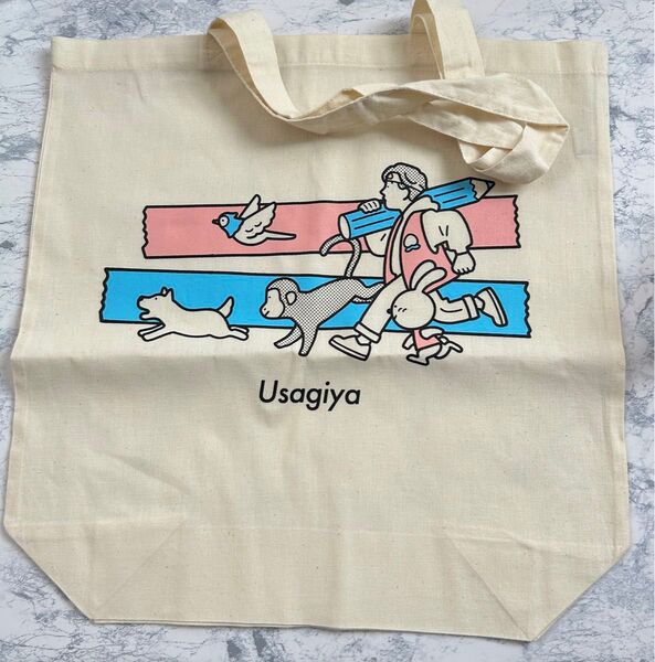 うさぎや 金安亮 非売品 トートバッグ