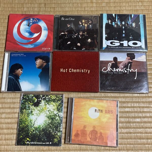 邦楽 まとめ売り CHEMISTRY UA ゴスペラーズ 19 アルバム FLOW