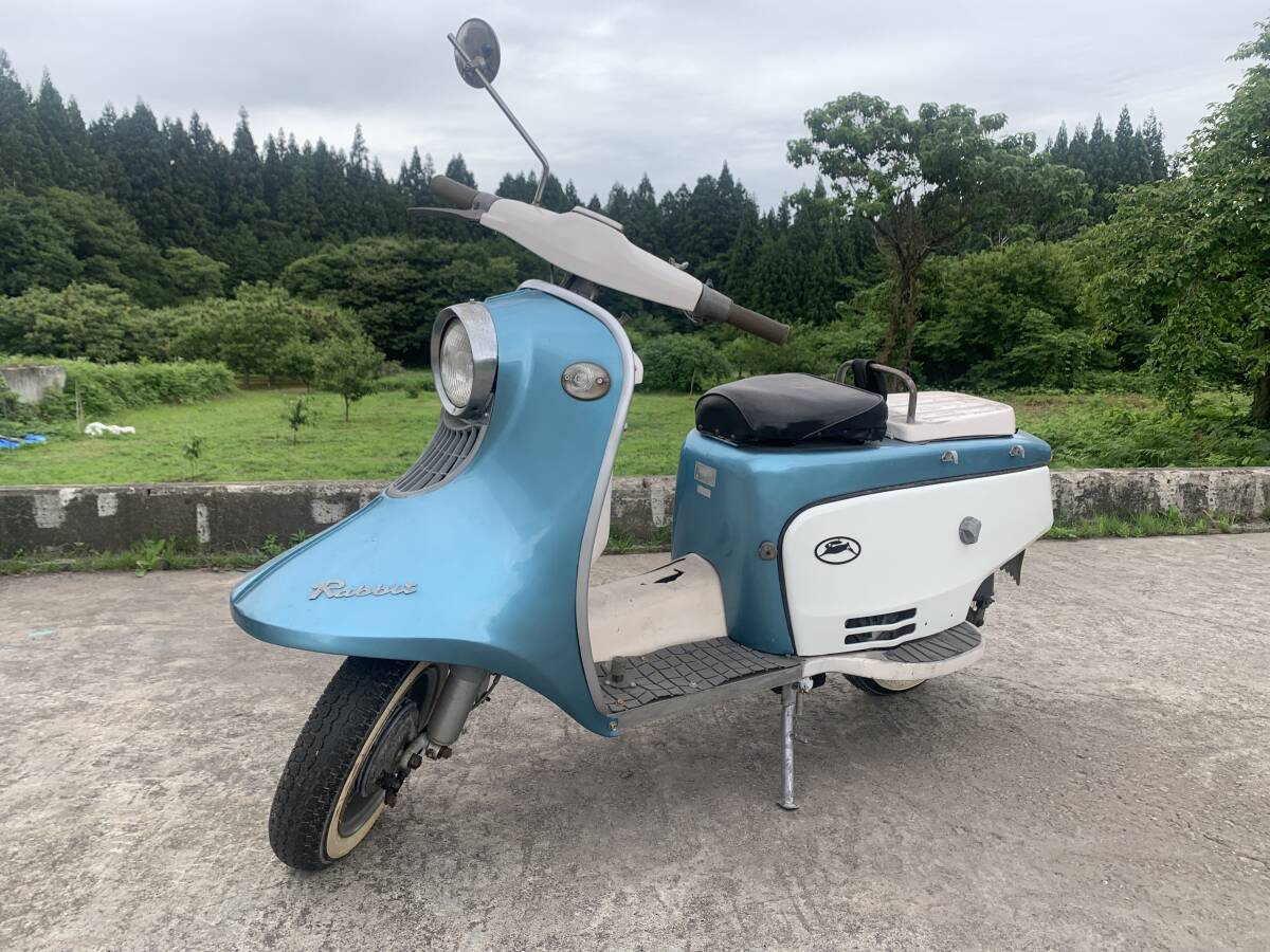 お宝】富士重工 通称 ラビットS301(125cc)【再出品】|オートバイ お宝】富士重工 通称 ラビットS301(125cc)【再出品】|オートバイ