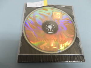 Microsoft Powerpoint 2002 disk unused tube ZZ-093