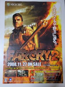 Far Cry 2 ファー クライ 2 / B2ポスター / XBOX360 / 0718-3