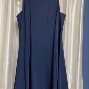 ZARA ネイビーワンピース フォーマルドレス