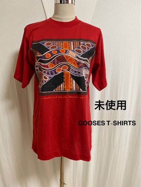 Gooses T shirts s aboriginal Design アボリジニデザイン Tシャツ
