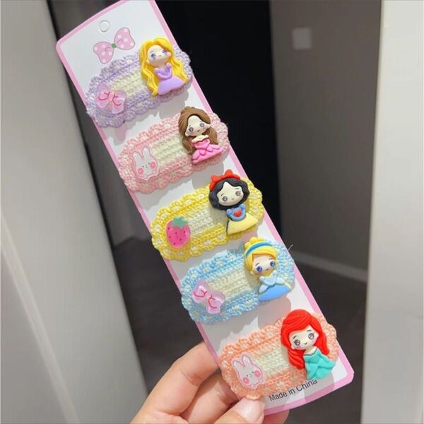 キッズ ヘアピン プリンセス