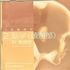 人体解剖学 2.筋学(頭頸部) 附顎関節