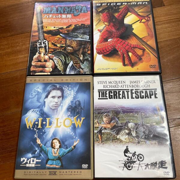 洋画 DVD 4本セット