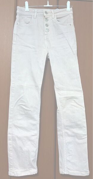 デニムパンツ ジーンズ パンツ ストレッチ デニム ピンクデニム ピンクスキニー ZARA